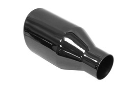 Exhaust tip 89 mm, inlet 51 mm – black chrome