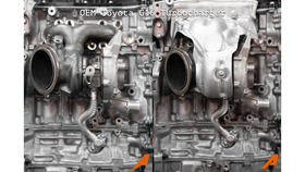 ARTEC Turbo Oil Drain Pipe For Toyota G16E-GTS