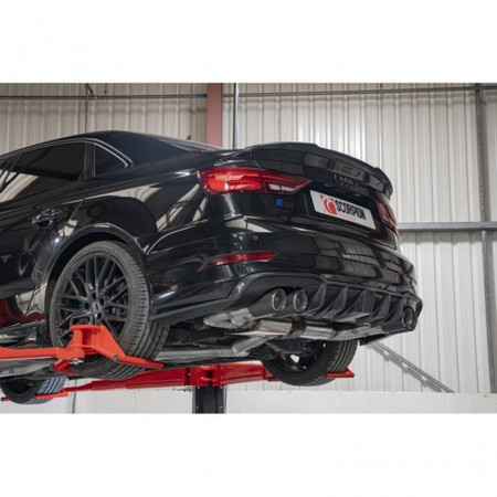 CatBack Audi S3 2.0T 8V Saloon PFL Resonated Non-valved