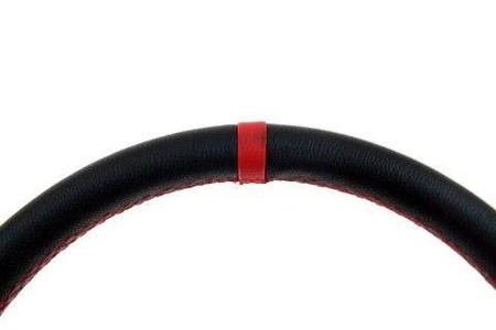 PRO sport steering wheel 350 mm black leather – 80 mm offset