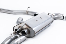 CatBack Volkswagen Tiguan R-Line 2.0TSI 4Motion ( modele dla rynku północnoamerykańskiego / długie wersje ) 2022 - 2025 Milltek Sport