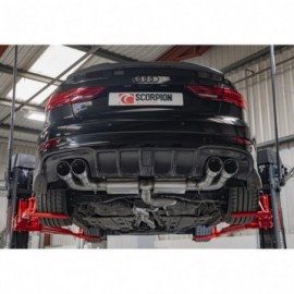 CatBack Audi S3 2.0T 8V Saloon PFL Resonated with Electronic Valves