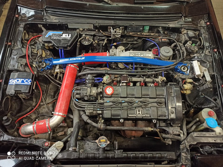 Rozpórka Honda Prelude II 2 Czarna