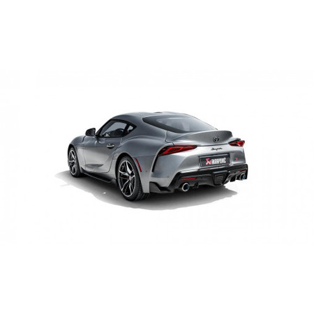 Toyota Supra (A90)-OPF/GPF Slip-On Line (Titanium) Akrapovic