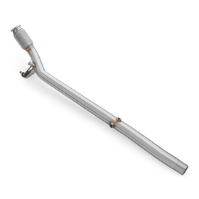 Downpipe + DPF OFF Volkswagen Golf VIII 2.0 TDI GTD usunięcie DPF z sekcją środkową i osłoną termiczną