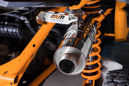 Sport exhaust Can Am Maverick X3 Turbo with muffler