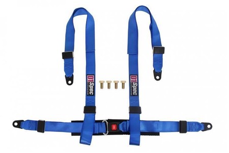 Racing seat belts 4p 2" D1Spec Blue