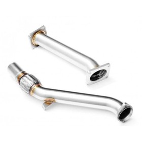 Downpipe BMW E60 E61 525d 530d M57N EURO 3 63,5 mm 177/218 KM 2002-2007 z sekcją środkową