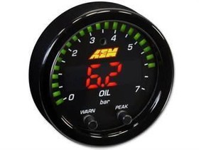 Zegar AEM ELECTRONICS X - Series 7BAR Oil/Fuel Pressure