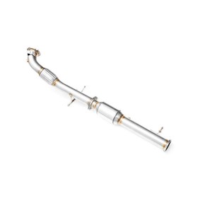 Downpipe Ford Focus RS Mk2 2.5T z katalizatorem 3.5" E4/100