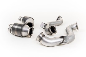 Wysoko przepływowy katalizator sportowy z downpipem Mercedes C-Class C63 i C63 S ( W205 ) Sedan 4.0 Bi-Turbo V8 ( tylko modele bez GPF ) 2015 - 2025 Milltek Sport