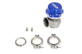 Wastegate zewnętrzny 50mm 0,5 Bar V-Band Niebieski