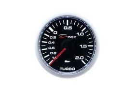 Zegar 52mm Turbo Elektryczny 1-2 BAR Depo CSM