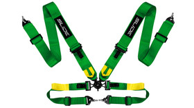 Pasy sportowe SLIDE V2 Quick ciemnozielone 4p 3"