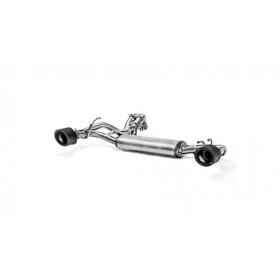 Abarth 595/595C/Turismo Slip-On Line stal nierdzewna Akrapovic