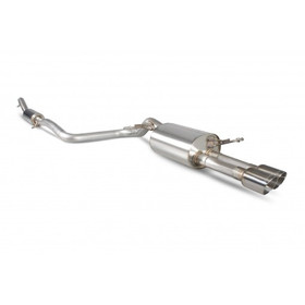 CatBack Ford Fiesta MK7 1.0T EcoBoost (Standard Valance) wyciszony