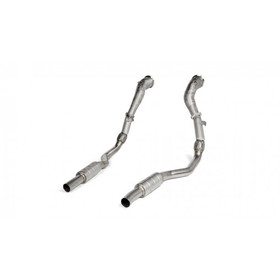 Audi RS 6 Avant (C8) zestaw downpipe/link pipe stal nierdzewna Akrapovic