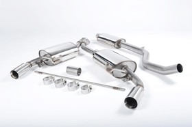 CatBack Renault / Alpine Clio 197 2.0 16V 2006 - 2009 Milltek Sport