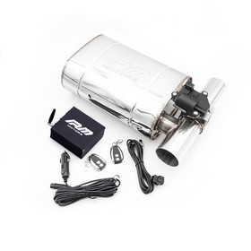 Tłumik eliptyczny z zaworem elektrycznym EV02 63/300/E