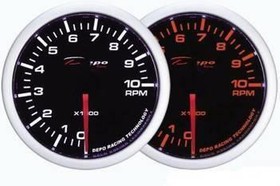 Zegar 60mm Obrotomierz 10000RPM Depo WA