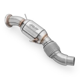 Downpipe BMW E70 X5 30d M57N2 z tłumikiem