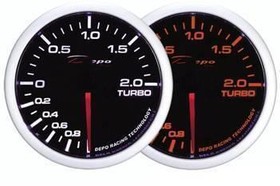 Zegar 60mm Turbo Elektryczny 1-2 BAR Depo WA